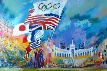 Sport Painting - Opening Ceremonies impressionist
